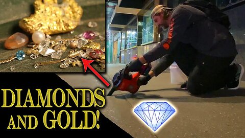Sidewalk Sniping for GOLD and DIAMONDS in NYC