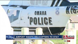 Airport owner wants OPD helicopters to stay