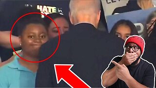 Joe Biden REFUSES Selfie with ONLY Black Girl in the Crowd - RACISM or DEMENTIA?