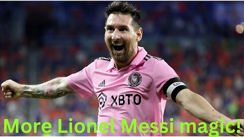 More Lionel Messi magic!