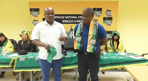 SOUTH AFRICA - Durban - Welcoming new ANC members (Video) (EEQ)