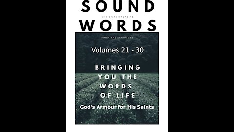 Sound Words, God's Armour for His Saints