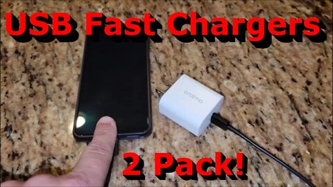 2 Pack USB C Fast Chargers Review