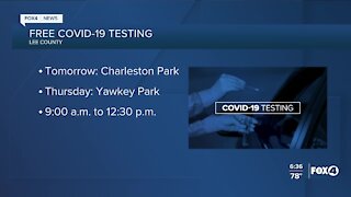 Free COVID-19 testing in Lee County