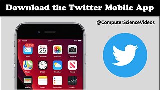 How to INSTALL the Twitter Mobile Application on Your iPhone | New