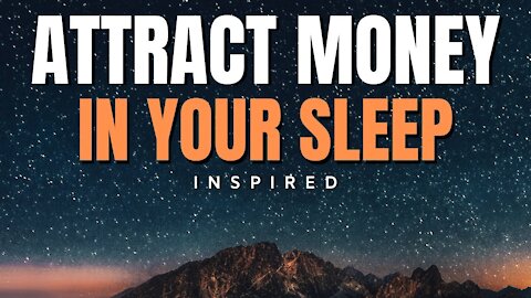 Manifest Money, Wealth & Prosperity in Your Sleep - Money AFFIRMATIONS Meditation 432Hz l (LOA),