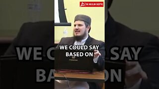 Atheist's Argument Destroyed by Muslim with Just One Sentence #shorts