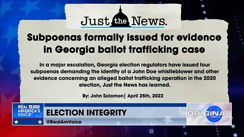 Subpoenas Issued For Evidence in Georgia Ballot Trafficking Case
