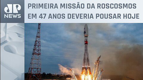 Missão lunar russa fracassa após colisão de sonda