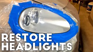 How to Permanently Restore Cloudy Headlights