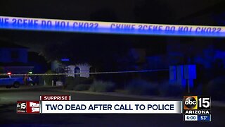 Surprise police: Man and woman found shot to death in car