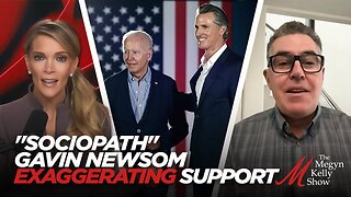 Adam Carolla Goes Off on "Sociopath" Gavin Newsom Exaggerating His Support for "Liar" Biden