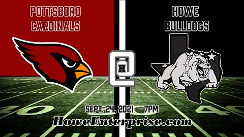 Pottsboro Cardinals at Howe Bulldogs, 9/24/2021