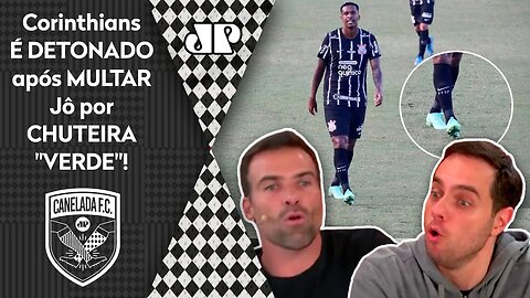 "O Corinthians USOU e EXPÔS o Jô!" Timão É DETONADO após MULTA por CHUTEIRA "VERDE"!