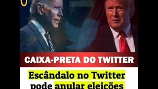 Caixa preta do twitter -.Escandalo do Twitter pode anular eleições dos EUA