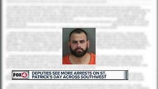 Deputies see more arrests on St. Patrick's Day Across Southwest