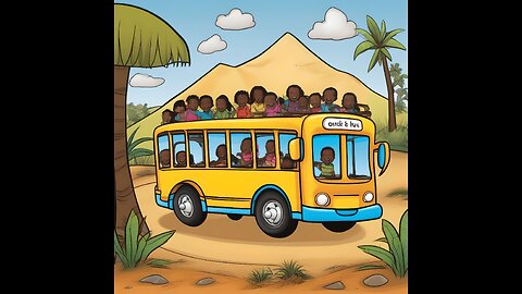 The Wheels on the Bus fun nursery rhymes song for kids