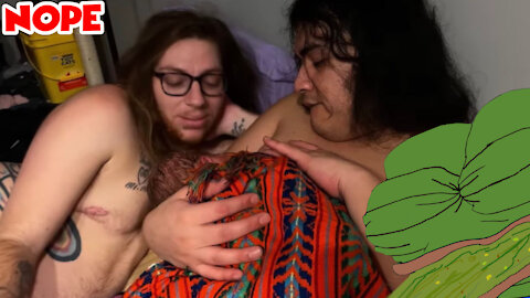 Trans Man Gives Birth Then Biological Man Tries To Breastfeed Baby