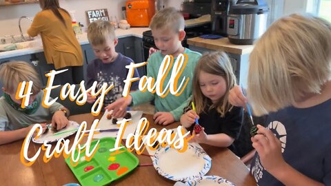 Fall Decorate With Me 2022 | 4 Easy Fall Craft Ideas | DIY Fall Decor