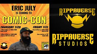 Eric July & His Rippaverse Appearing at SDCC - Woke Whites & Libtards Make Threats in Reaction