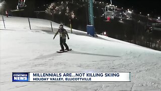 Millennials are skiing less, ski areas are taking note