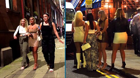 Nightlife Manchester #manchester #walkingtour #nightlife #fridaynight #ladiesfashion