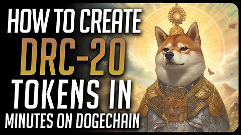How to Create DRC20 Tokens on Dogechain (Guide)