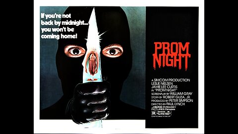 Prom Night (1980) TV Spot - Jamie Lee Curtis & Leslie Neilsen - Classic Horror
