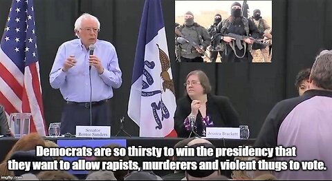 Bernie Sanders wants convicted murderers and rapists to vote from jail