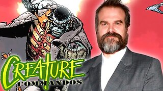 Creature Commands DCU Update David Harbour Talks Frankenstein LIVE ACTION! James Gunn DCU Update