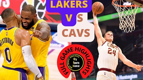 Lakers vs Cavaliers scoring highlights | Full Game Highlights