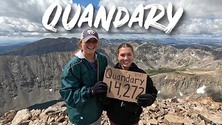 Quandary Peak - Colorado 14er in 4K