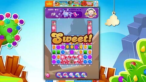 Candy Crush Level 4609 Talkthrough, 20 Moves 0 Boosters