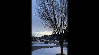 Polar Vortex? Rain/wind storm moving across Calgary, January 13th, 2020