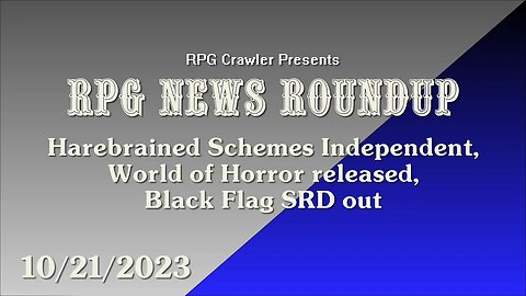 RPG News Roundup (10-21-2023)