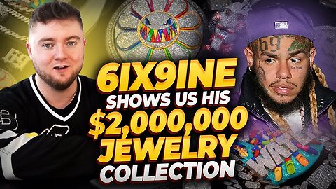 6ix9ine Shows Us His $2,000,000 Jewelry Collection and We Expand Our Office!