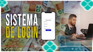 Sistema simples de Login no Bubble - Como ganhar dinheiro na internet