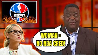 Jason Whitlock BLASTS ESPN FORCING "WOMAN" Doris Burke Into NBA FIRST TEAM BROADCAST! DUMPSTER FIRE!