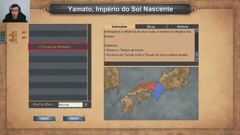 AGE OF EMPIRES 1 - 04 YAMATO O IMPERIO DO SOL NASCENTE 4 - O TEMPLO DA MONTANHA