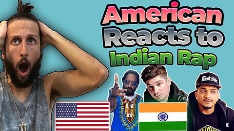 American Rapper Reacts To Indian Rap!