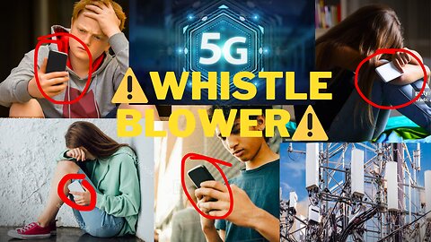 ⚠️WHISTLEBLOWER⚠️5G IS A WEAPON CAUSING CELL POISONING (5G AND CORONAVIRUS EXPOSED)