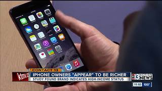 iPhone owners appear to be richer, according to recent study
