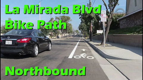 TMN | eBike - La Mirada Blvd Bike Path - Northbound