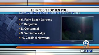 Week 7 ESPN 106.3 Top 10 poll