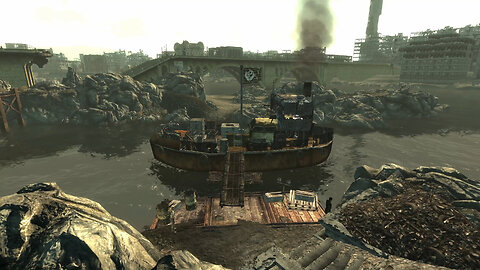 Fallout 3 Mods - Wasteland Boat Travel by FlatMop