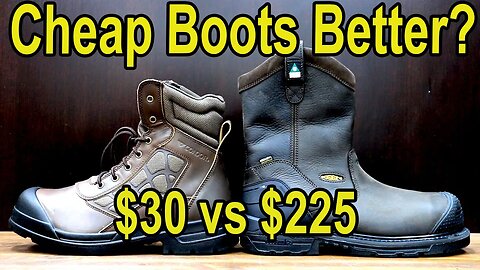 Are “CHEAP” Boots Better? Timberland, Carhartt, Caterpillar, Keen, Wolverine, Irish Setter, Skechers