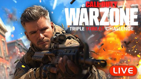 🔴LIVE - SilverFox Warzone Triple Threat Challenge