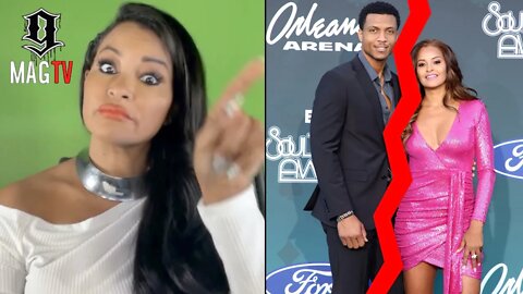 Claudia Jordan Gets Irritated After Trolls Ask About Breakup Wit "BF" KJ! 💔