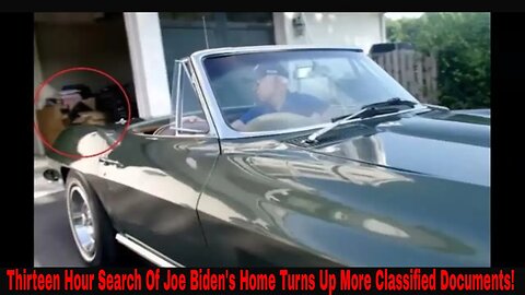 Thirteen Hour Search Of Joe Biden's Home Turns Up More Classified Documents!