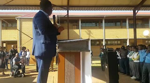 Gauteng Education MEC Lesufi visits troubled schools ahead of NSC exam (bWJ)